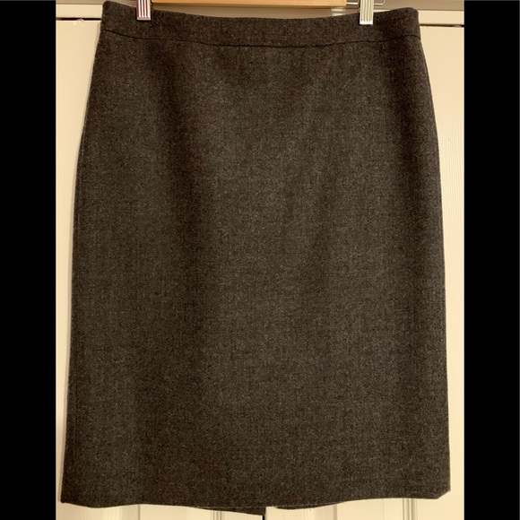 J. Crew gray Wool Pencil Skirt - Picture 3 of 8
